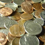 close up photo of pennies nickles and dimes