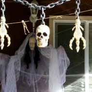 Free photo of Halloween Porch Decorations