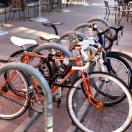 bicycles parked at bike rack - free high resolution photo bicycles parked at bike rack - free high resolution photo