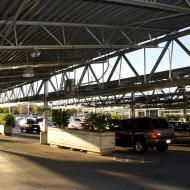 Covered parking lot - free high resolution photo