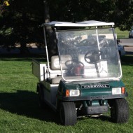 Free photo of a golf cart Free photo of a golf cart