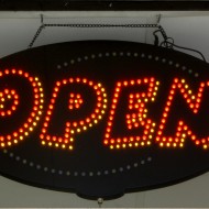 free high resolution photo of an open sign