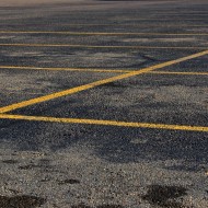 free high resolution photo of an empty parking lot