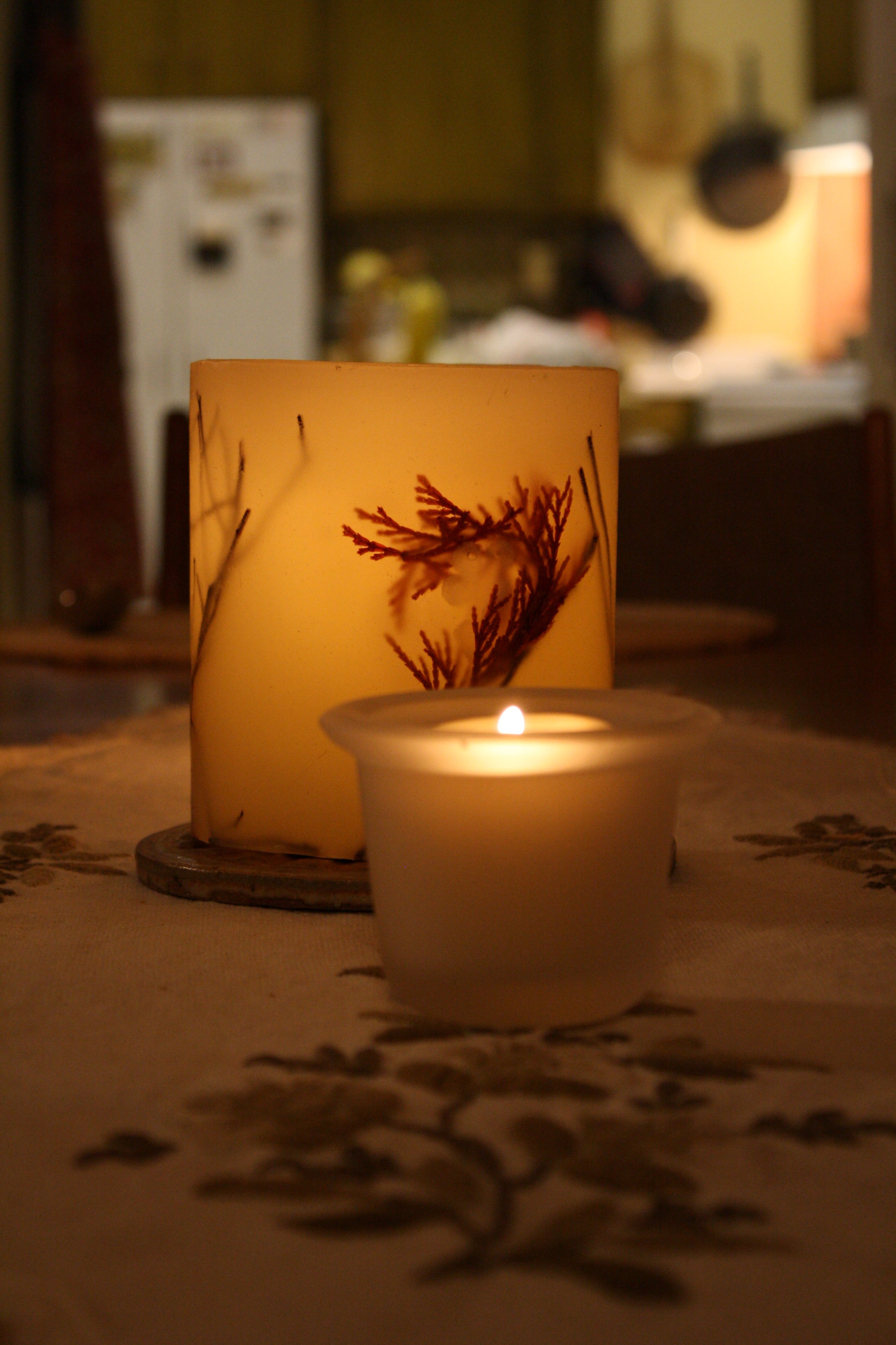 Candles on Dinner Table Picture | Free Photograph | Photos Public Domain