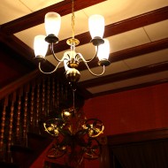 Hanging Lamp with Christmas Star - Free High Resolution Photo