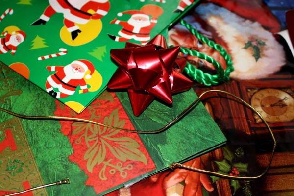 holiday gift wrap - free high resolution photo