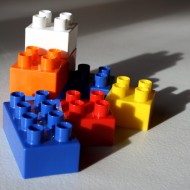 Lego Style Blocks - free high resolution photo