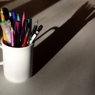 Mug pencil holder - free high resolution photo Mug pencil holder - free high resolution photo