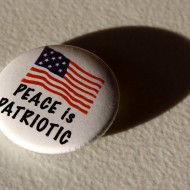 peace is patriotic button - free high resolution photo
