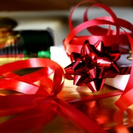 Red Christmas Ribbons with Packages - free high resolution photo Red Christmas Ribbons with Packages - free high resolution photo