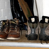Winter Boots on Storage Shelf - Free High Resolution Photo Winter Boots on Storage Shelf - Free High Resolution Photo