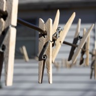 Wooden Clothespins on Clothes Line - Free High Resolution Photo Wooden Clothespins on Clothes Line - Free High Resolution Photo