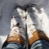 Boots in the Snow - Free High Resolution Photo Boots in the Snow - Free High Resolution Photo
