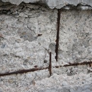 Crumbling Concrete with Rusted Rebar - Free High Resolution Photo