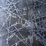 Ice Patterns on Frozen Window Texture - Free High Resolution Photo