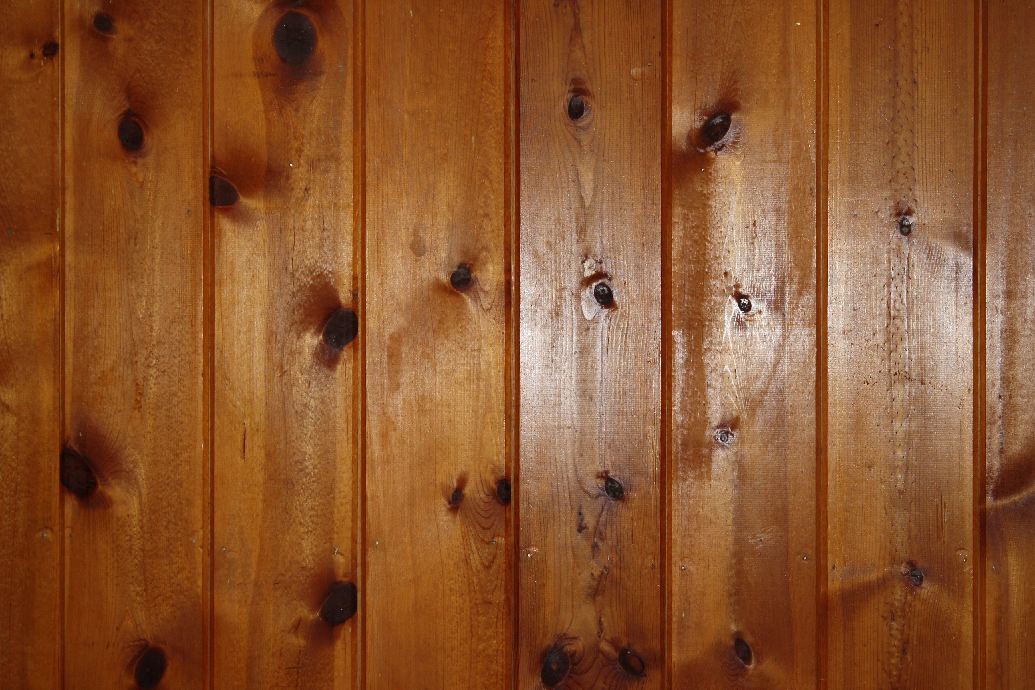 Knotty Pine Wall Paneling