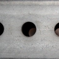 Metal Signpost with Holes Closeup Texture - Free High Resolution Photo