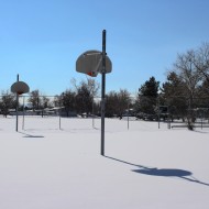 Snow Covered Outdoor Basketball Court - Free High Resolution Photo Snow Covered Outdoor Basketball Court - Free High Resolution Photo