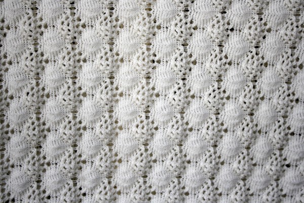 White Crochet Knit Texture - Free High Resolution Photo