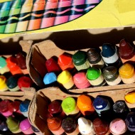 Box of Old Crayons - Free High Resolution Photo Box of Old Crayons - Free High Resolution Photo