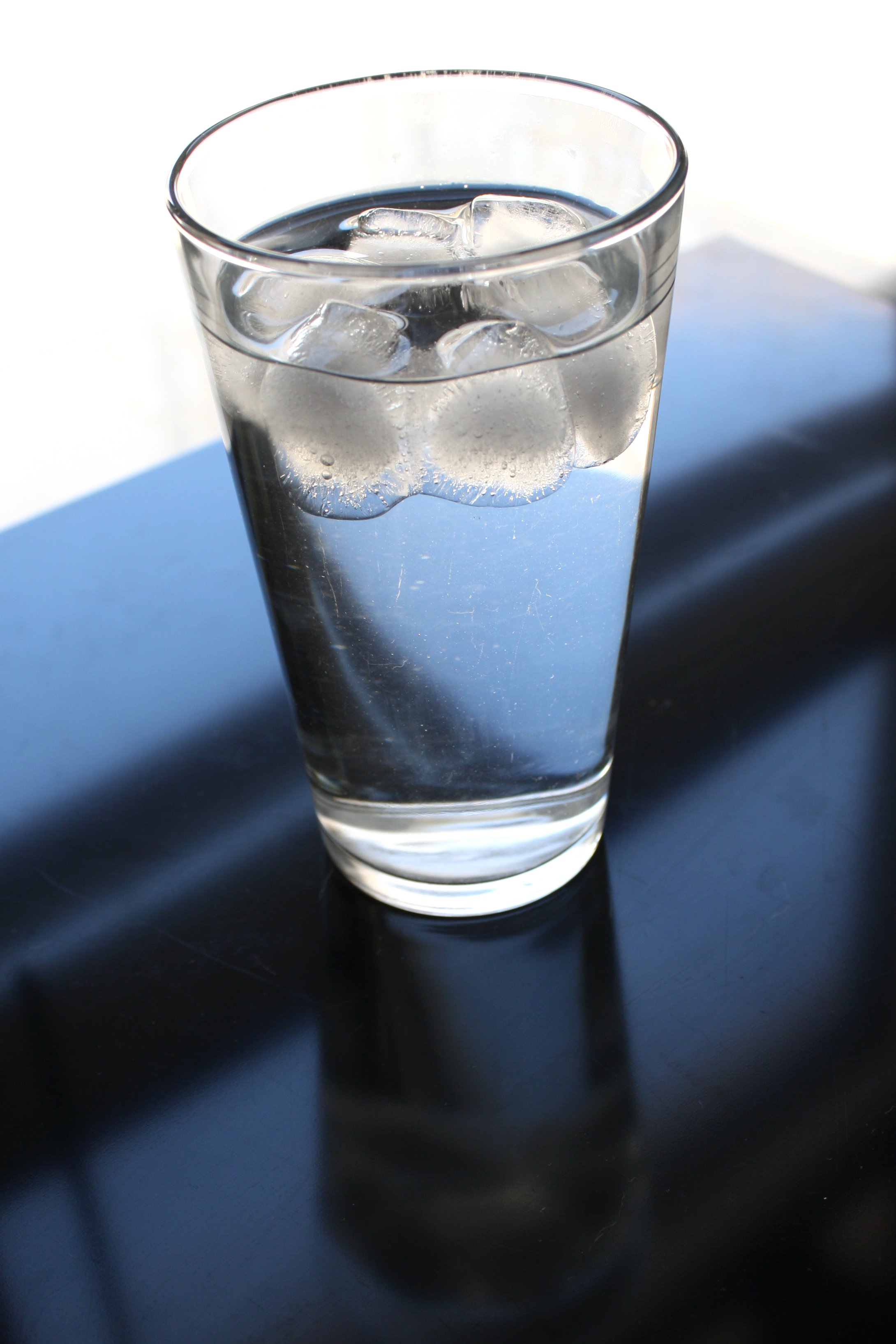 Glass of Ice Water by Window Picture | Free Photograph | Photos Public