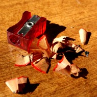 Red Pencil Sharpener with Pencil Shavings - Free High Resolution Photo Red Pencil Sharpener with Pencil Shavings - Free High Resolution Photo