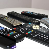 Table Top Covered with Remote Controls - Free High Resolution Photo