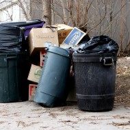 Garbage Cans Overflowing with Trash - Free High Resolution Photo Garbage Cans Overflowing with Trash - Free High Resolution Photo