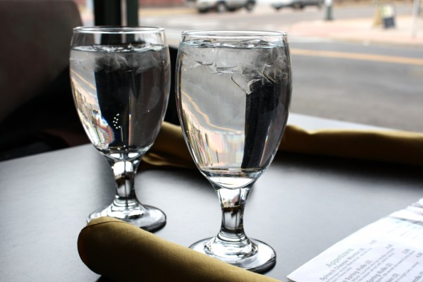 Water Glasses on Restaurant Table - Free High Resolution Photo