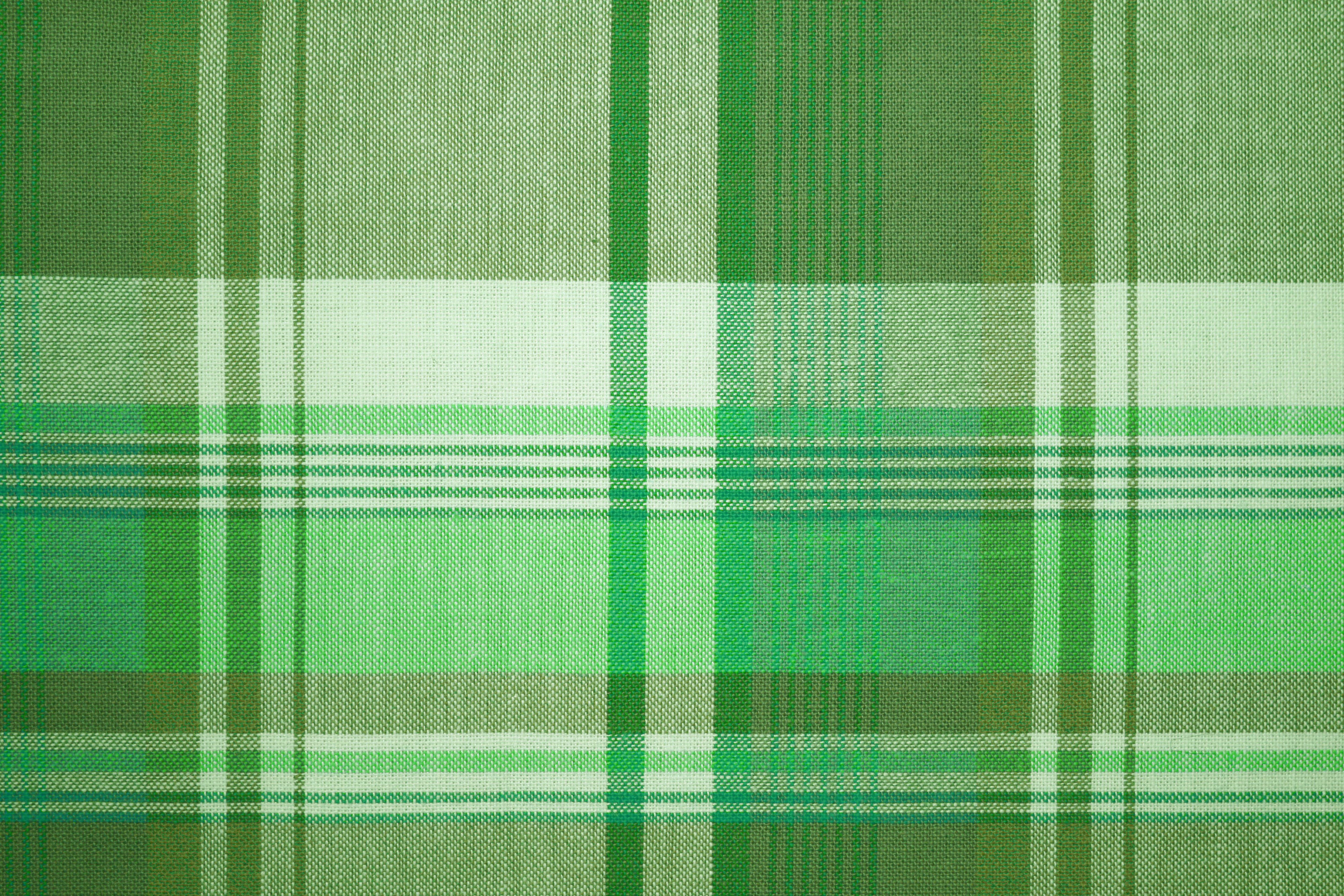 Green Plaid Fabric Texture Picture | Free Photograph | Photos Public Domain