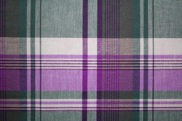 Plaid Fabric Texture - Purple and Green - Free High Resolution Photo
