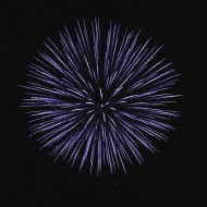 Blue Fireworks Starburst - Free High Resolution Photo