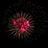 Fireworks Starburst Red and Gold - Free High Resolution Photo