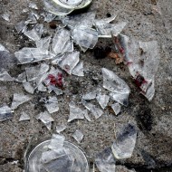 Broken Glass Jar on Sidewalk - Free High Resolution Photo Broken Glass Jar on Sidewalk - Free High Resolution Photo