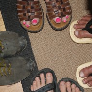Four Sets of Feet - Free High Resolution Photo Four Sets of Feet - Free High Resolution Photo