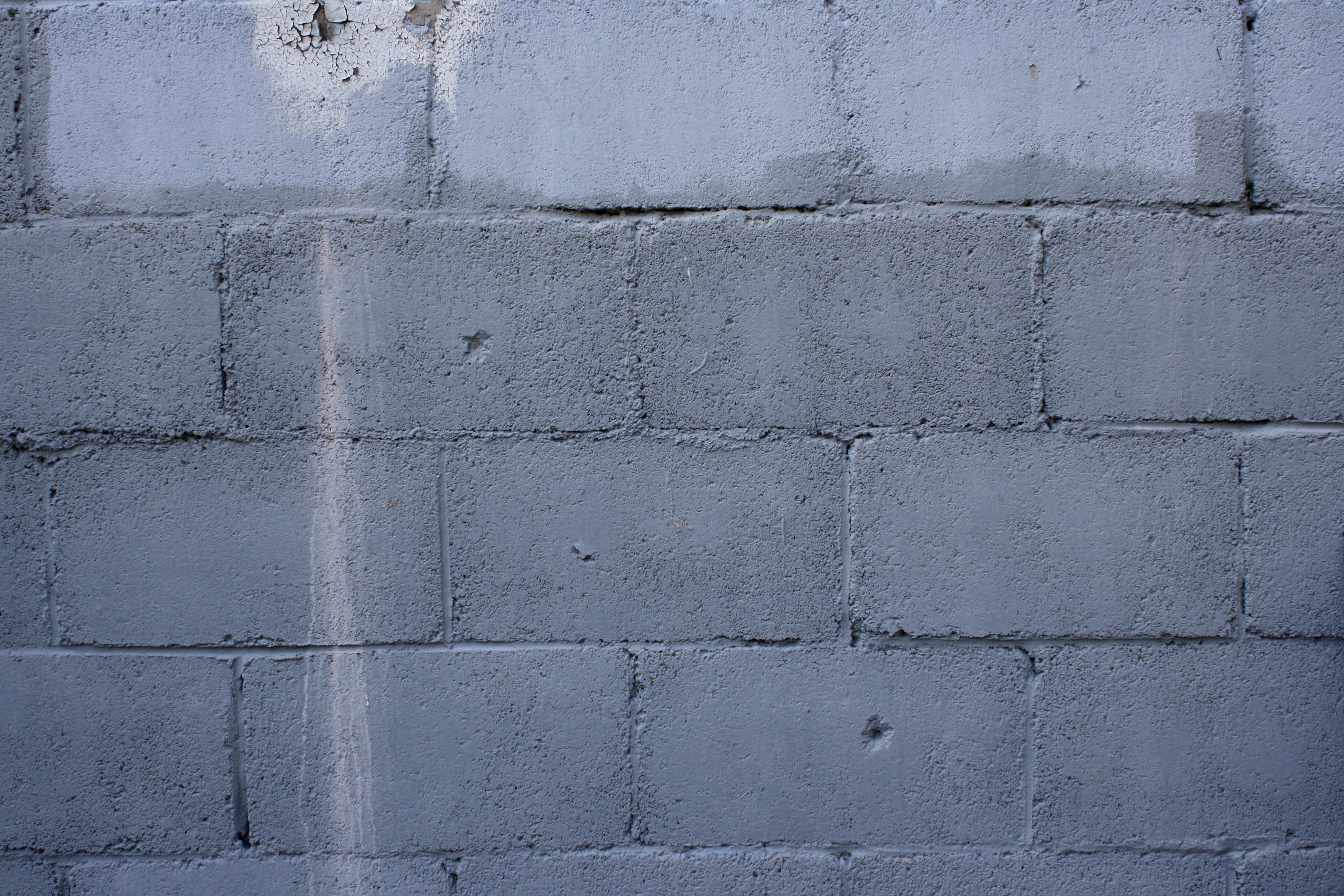 Old Cinder Block Wall Painted Gray Texture Picture | Free Photograph