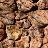 Rock Wall with Tree Branch Shadows Texture - Free High Resolution Photo