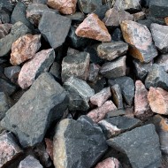 Big Black and Red Rocks Texture - Free High Resolution Photo