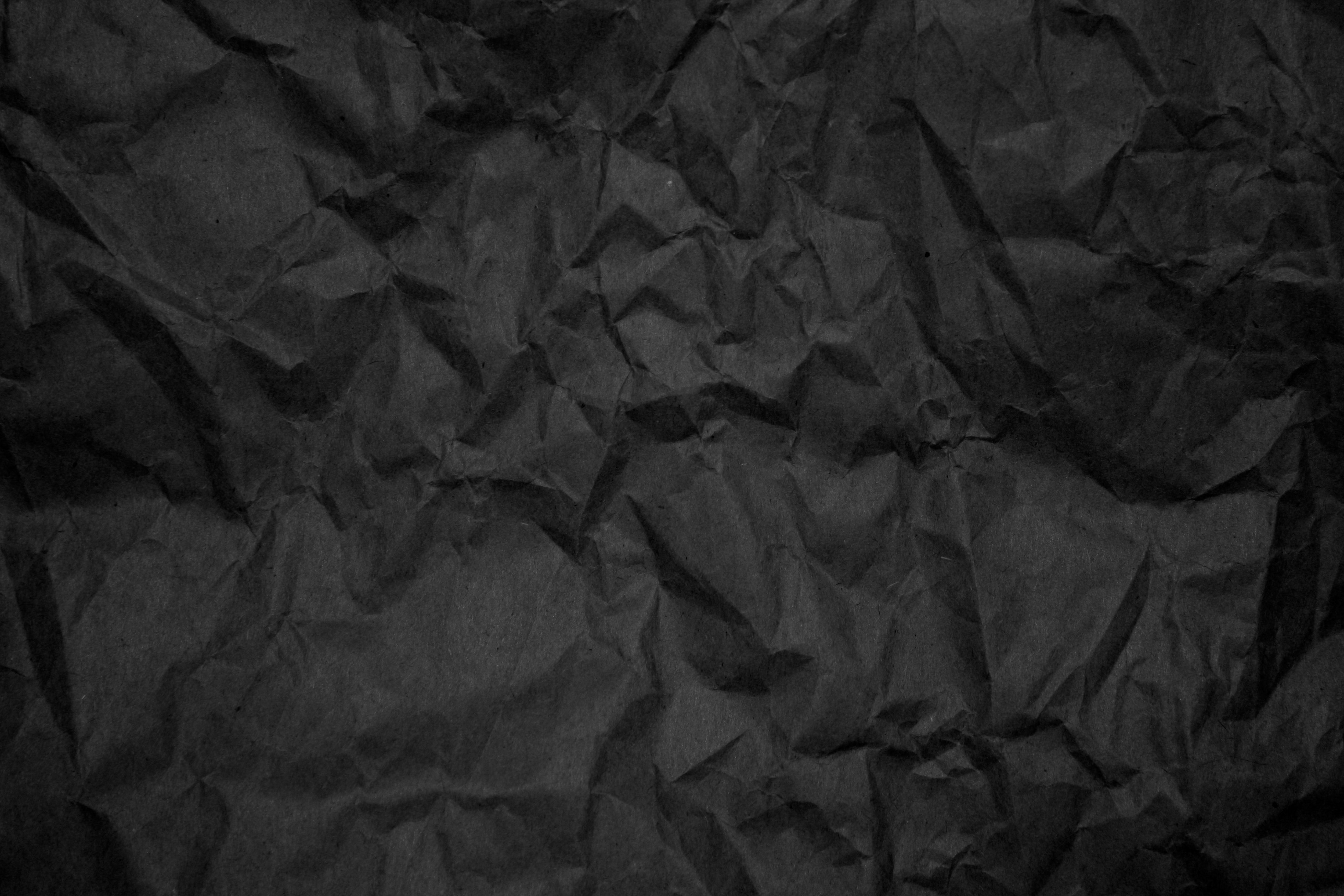 Crumpled Black Paper Texture Picture | Free Photograph | Photos Public