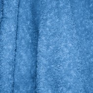 Blue Terry Cloth Bath Towel Texture - Free High Resolution Photo