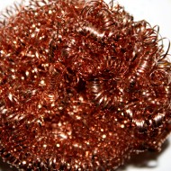 Copper Pot Scrubber Close Up - Free High Resolution Photo Copper Pot Scrubber Close Up - Free High Resolution Photo