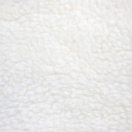 Fleece Faux Sherpa Wool Fabric Texture Natural Cream - Free High Resolution Photo