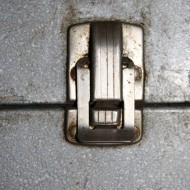 Latch on Old Metal Toolbox - Free High Resolution Photo