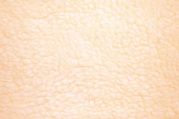 Peach Colored Fleece Faux Sherpa Wool Fabric Texture - Free High Resolution Photo