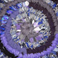 Rag Rug Close Up Texture Purple - Free High Resolution Photo
