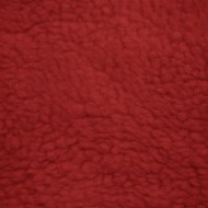 Red Fleece Faux Sherpa Wool Fabric Texture - Free High Resolution Photo