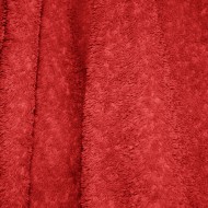 Red Terry Cloth Bath Towel Texture - Free High Resolution Photo