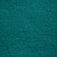 Teal Fleece Faux Sherpa Wool Fabric Texture - Free High Resolution Photo