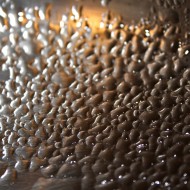 Water Drops on Brushed Steel Texture - Free High Resolution Photo