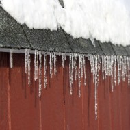 Icicles Hanging Off Roof - Free High Resolution Photo